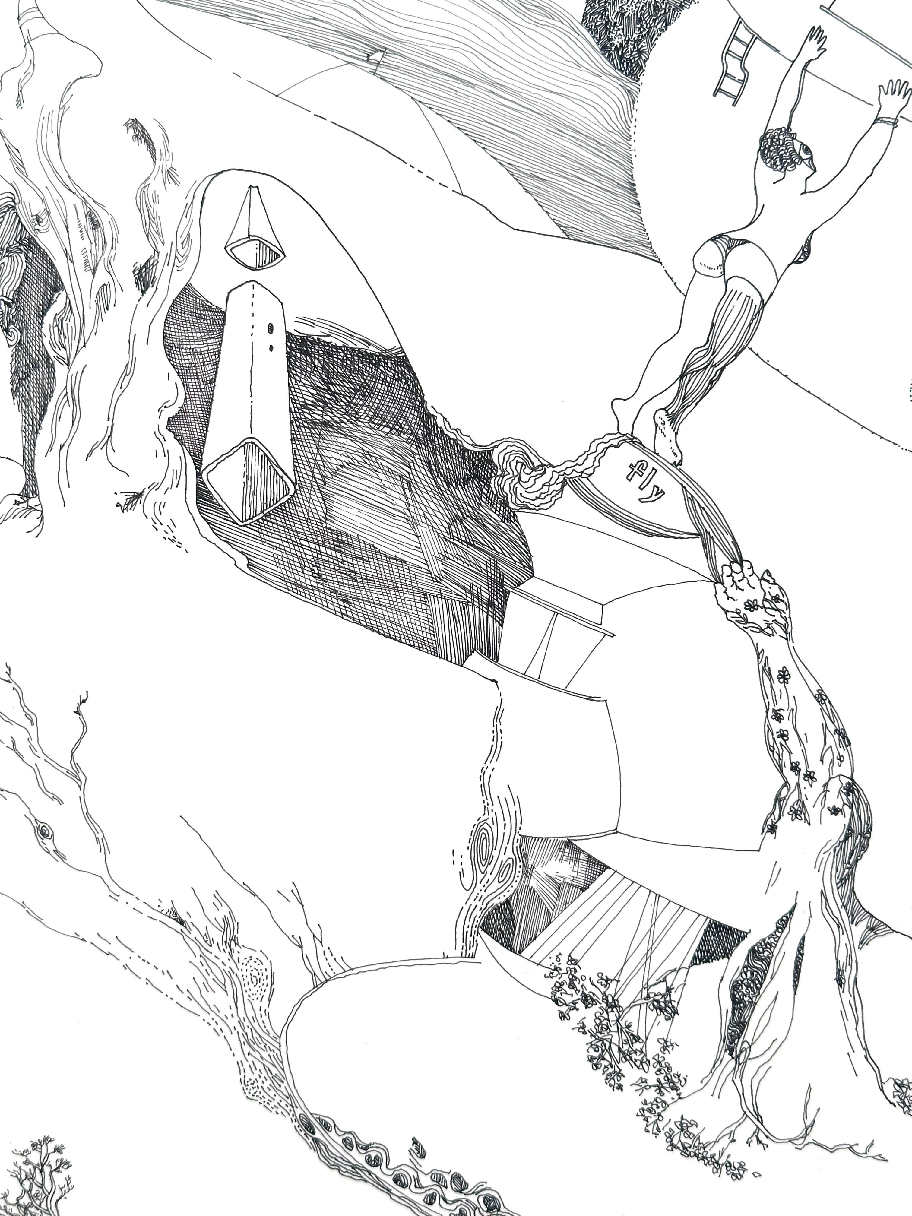 Untitled, (Aerial Circus Series) For Sale 4
