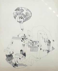 Abstract Drawings and Watercolors
