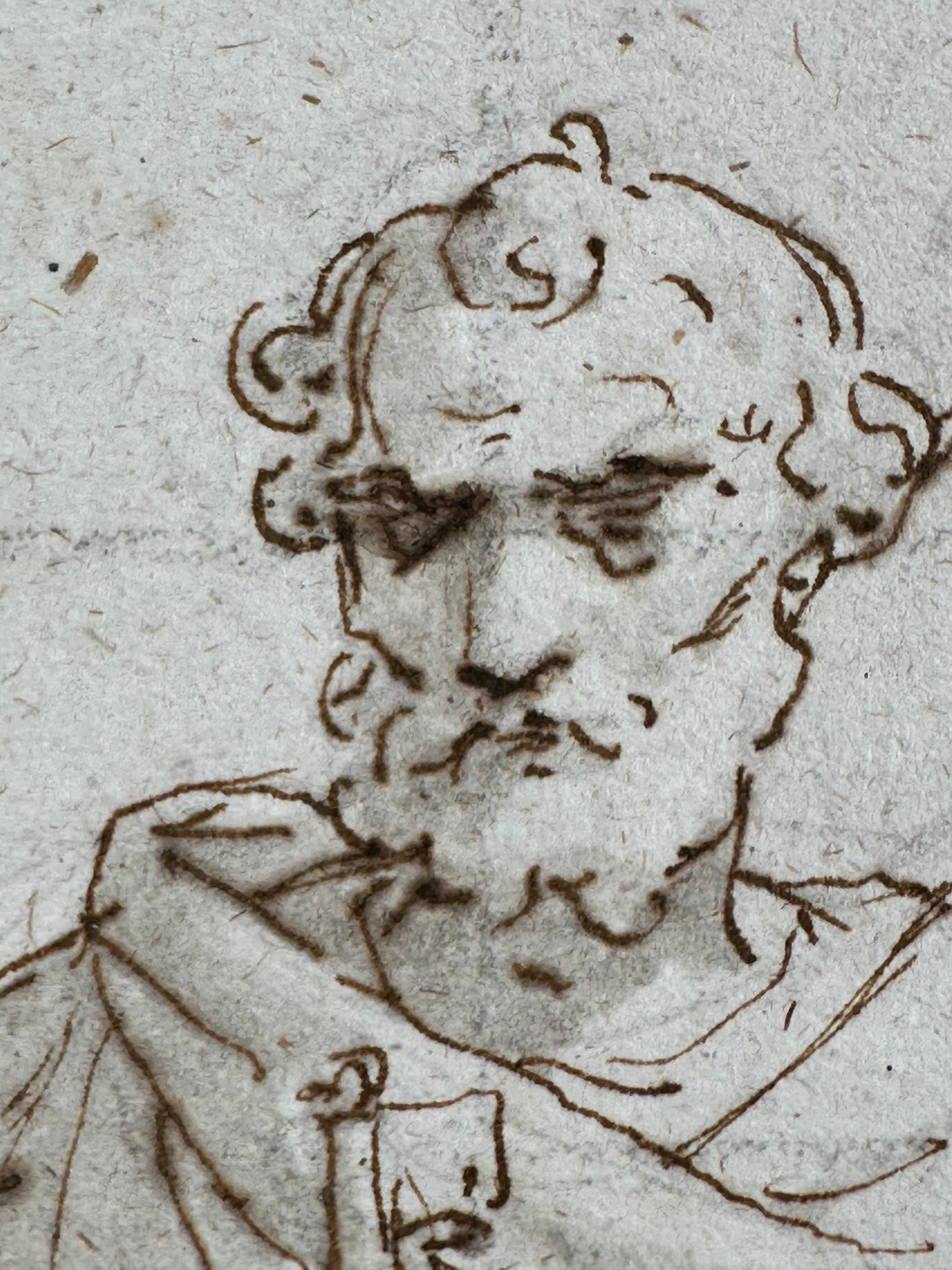 Tod der Jungfrau (Altmeisterzeichnung) (Alte Meister), Art, von Unknown