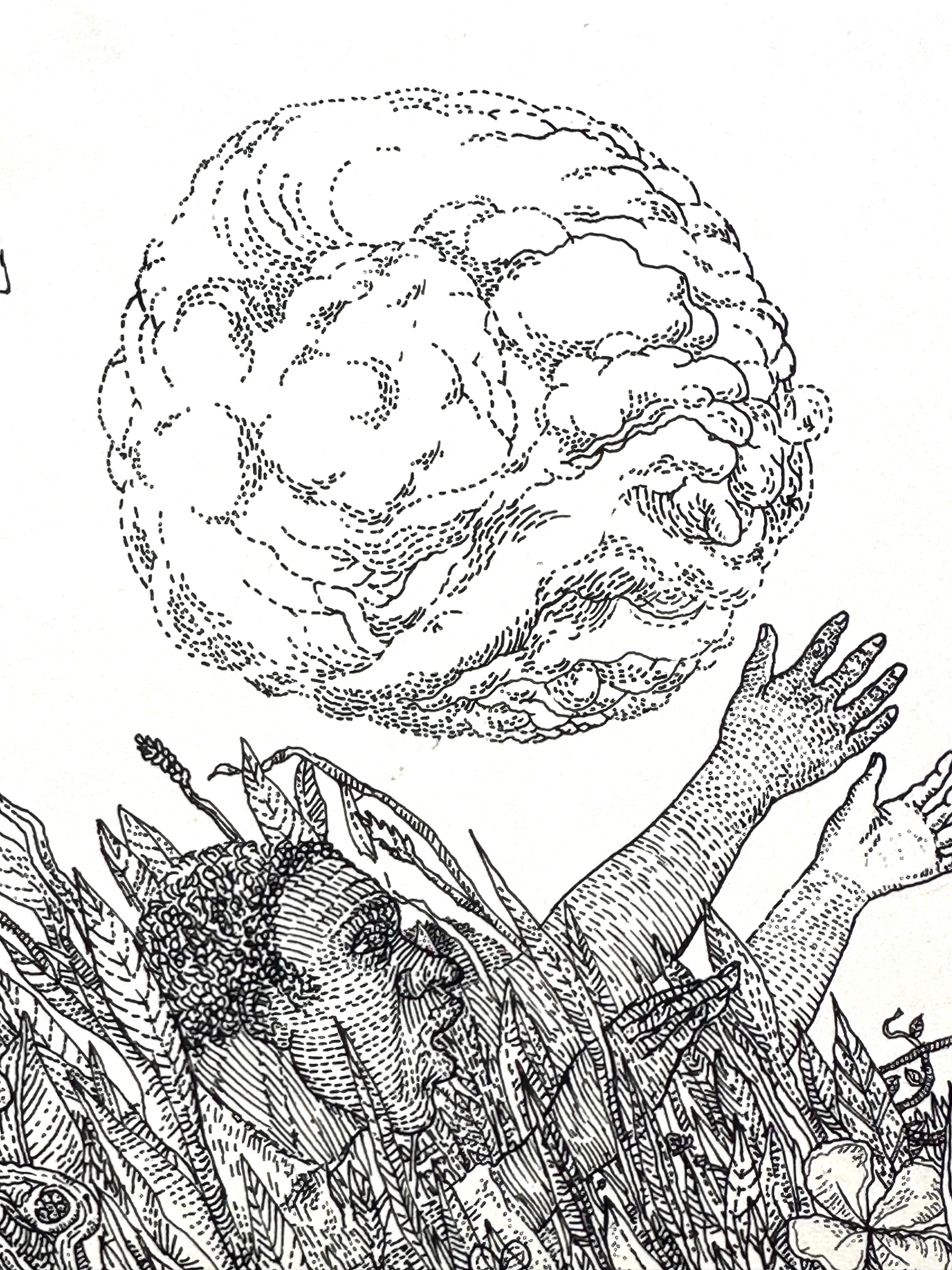 Aery Kingdom (artista surrealista nero di Filadelfia) in vendita 1