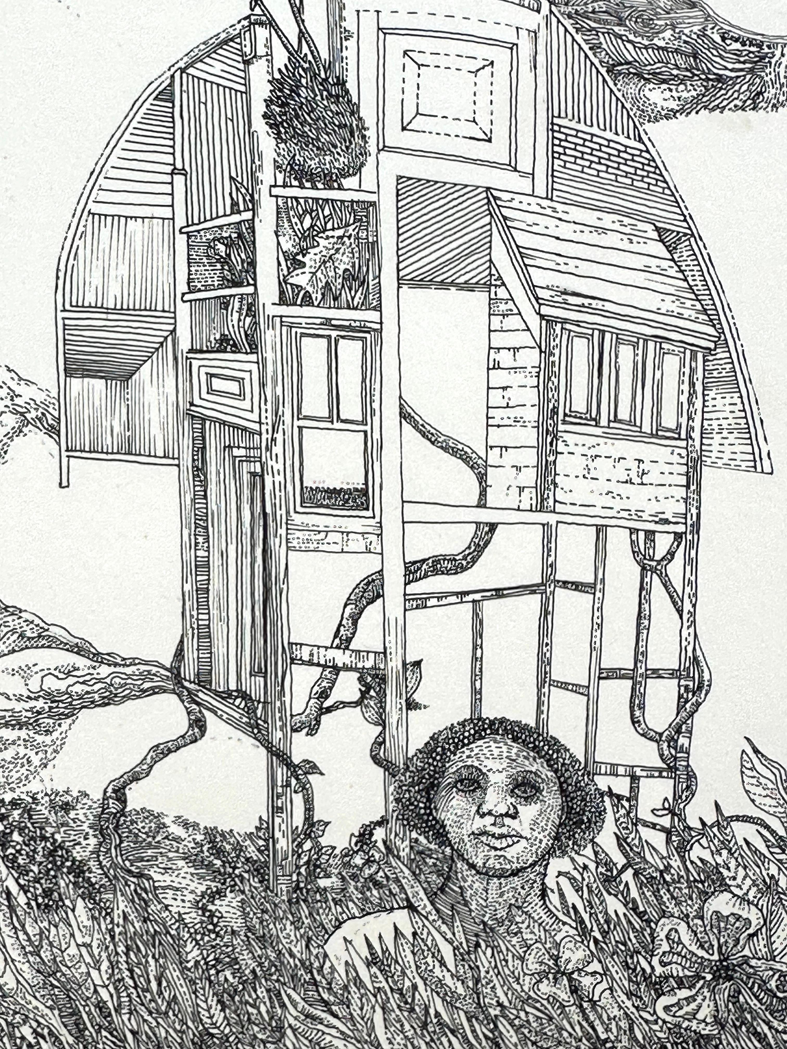 Aery Kingdom (artista surrealista nero di Filadelfia) in vendita 3