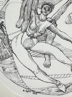 Interior (Black Surrealist Philadelphia artist)