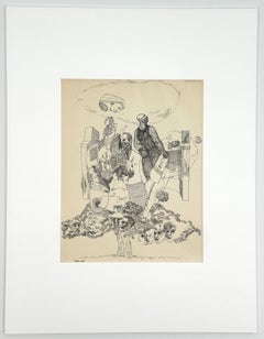 Family Tree (Black Surrealist Philadelphia artist)