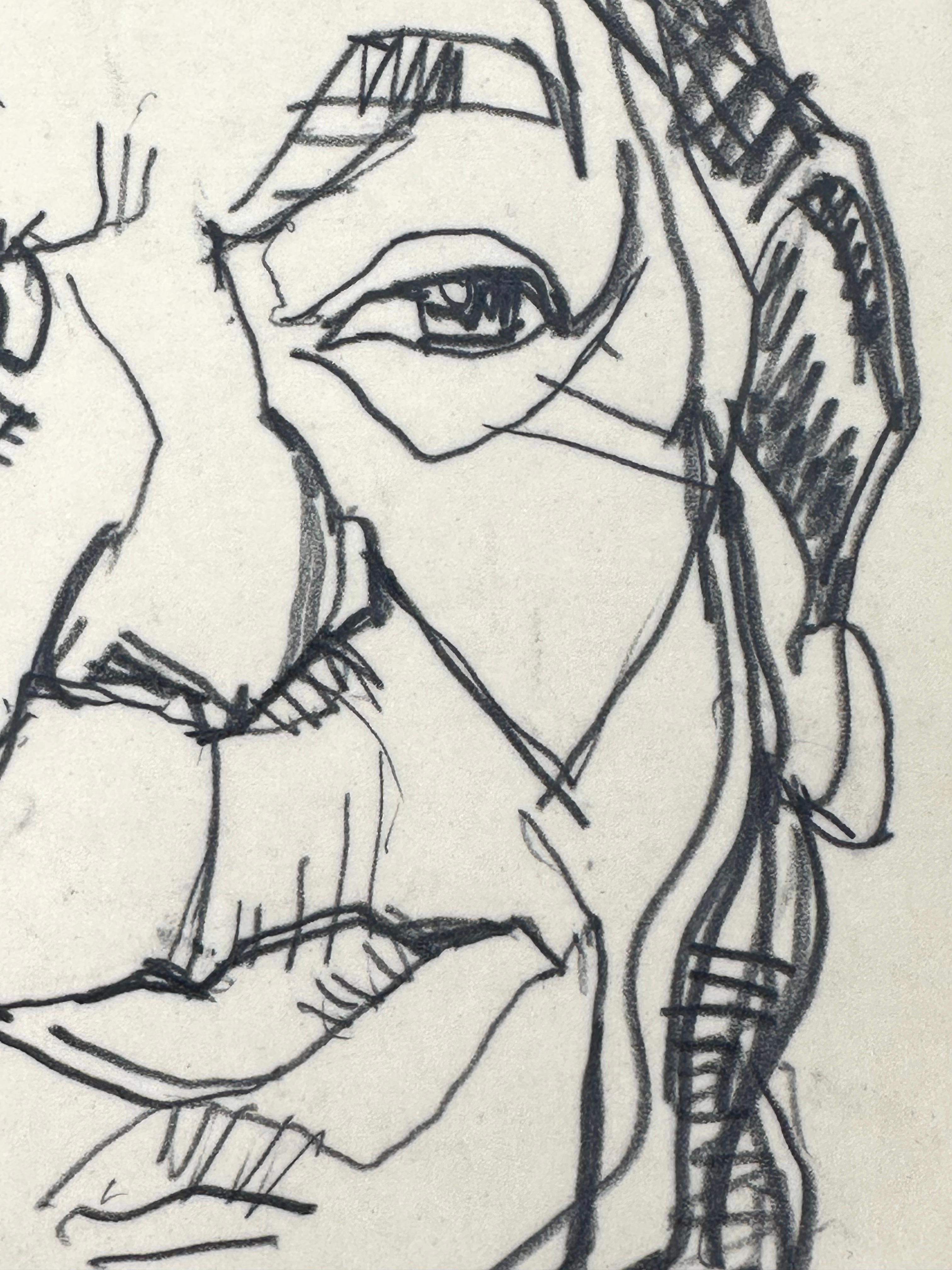 Ronald Reagan Magazine Illustration portrait Drawing - Art by Gerry Gersten