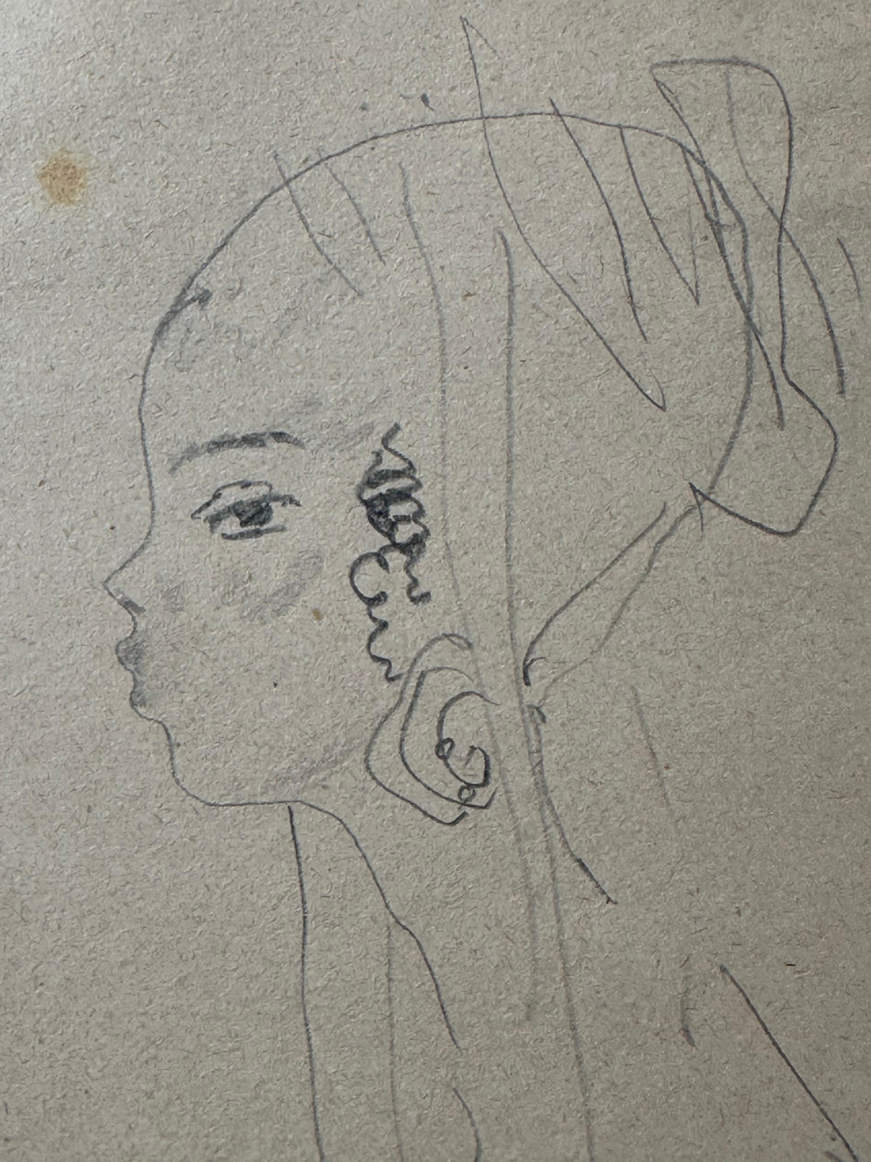 Portrait d'une jeune femme