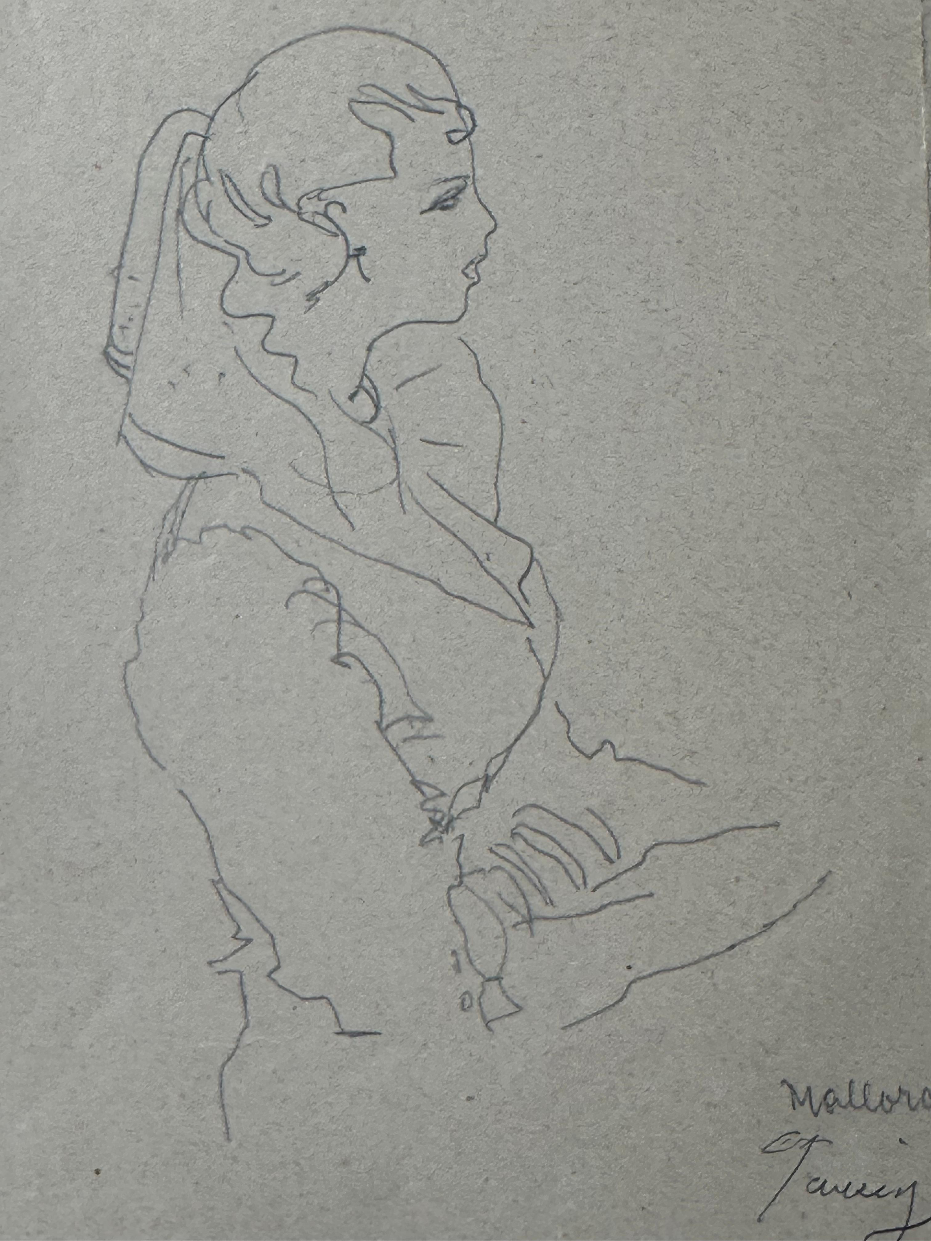 Portrait d'une jeune femme en vente 1