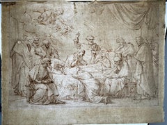 Death of the Virgin Surrounded by Apostles