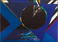 Untitled Blue Abstract