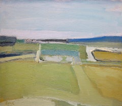 Kildee Field (abstract expressionist landscape)