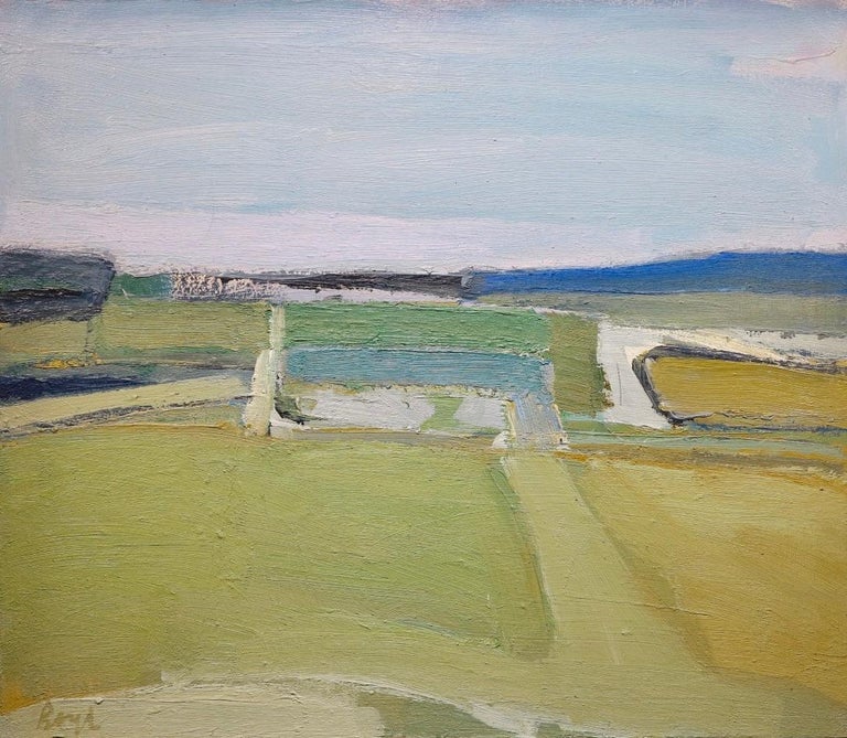 Jeffrey Boys Kildee Field Abstract Expressionist Landscape For