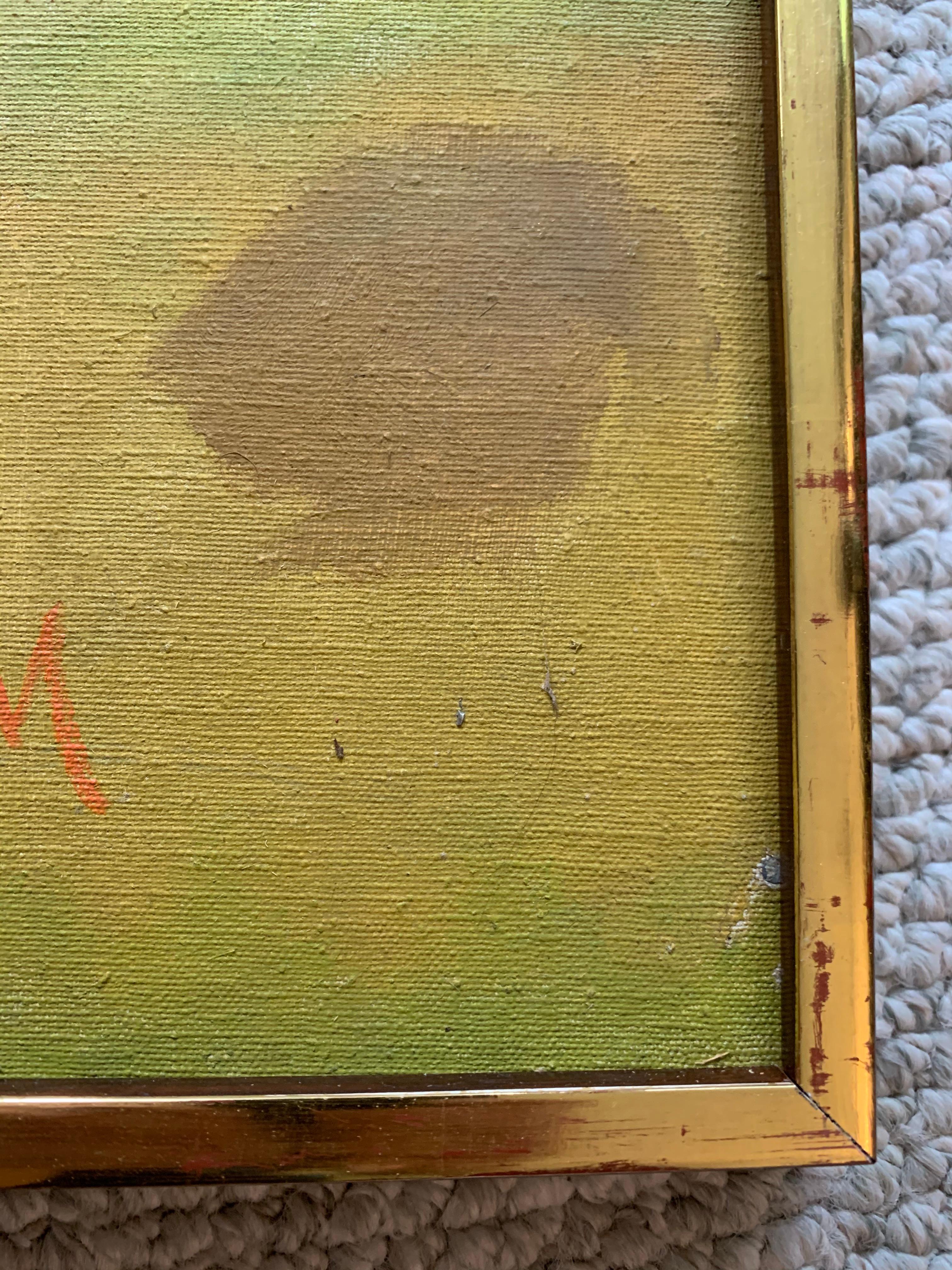 Landscape (abstract expressionist mid-century landscape) 3
