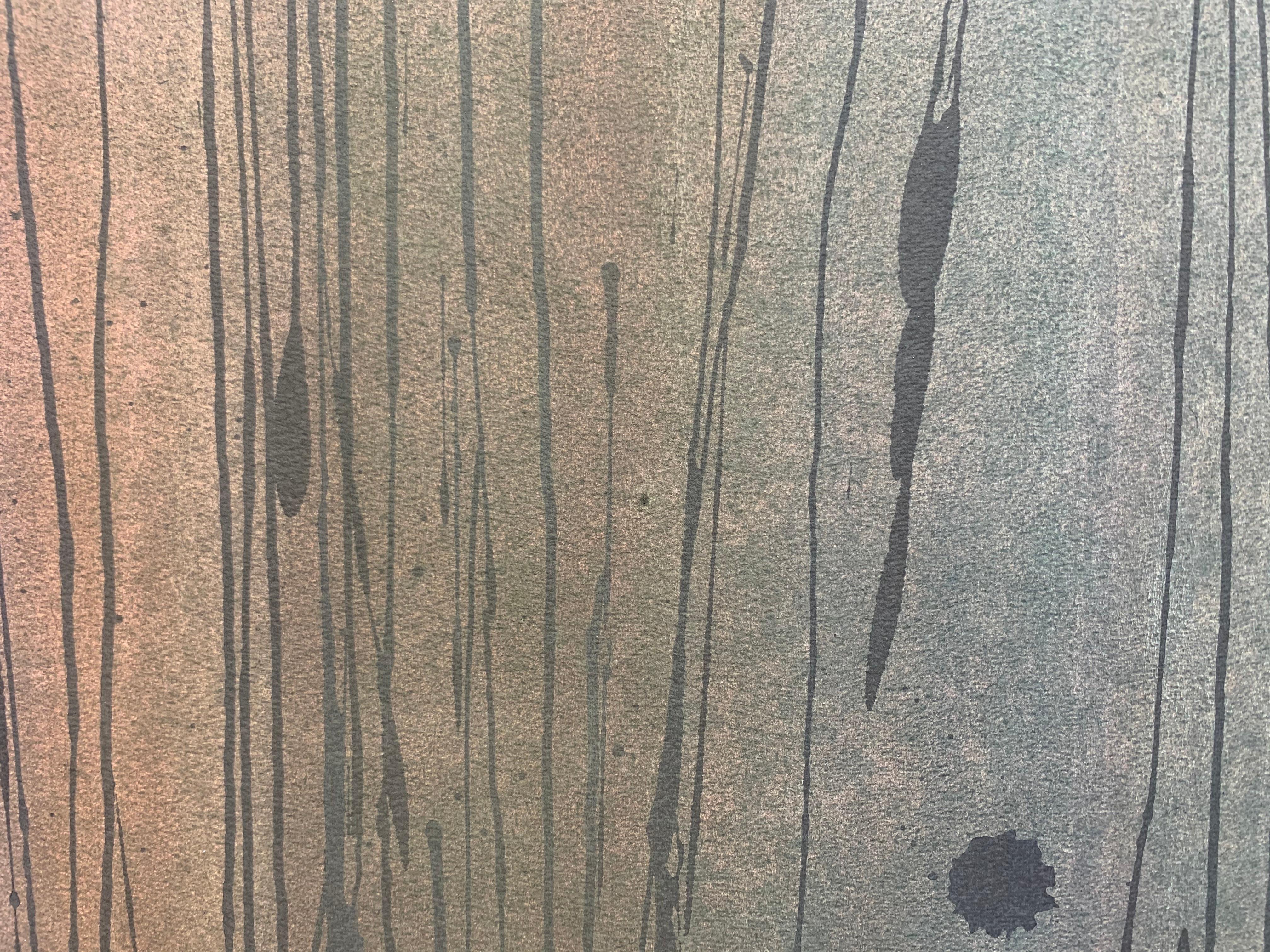 #135 (Pittura espressionista astratta) - Painting di Douglas M. Olsen