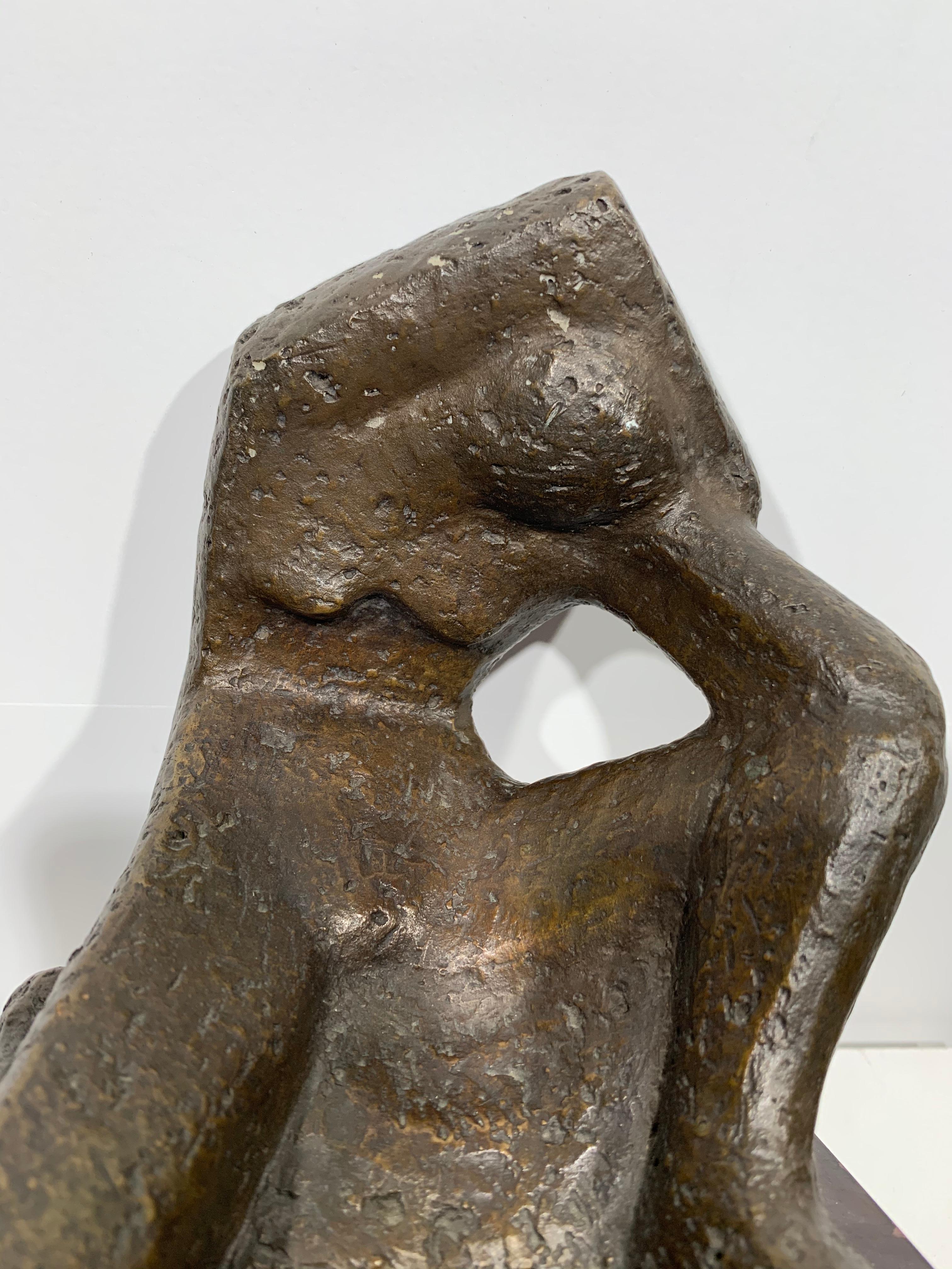 abstract female figurine