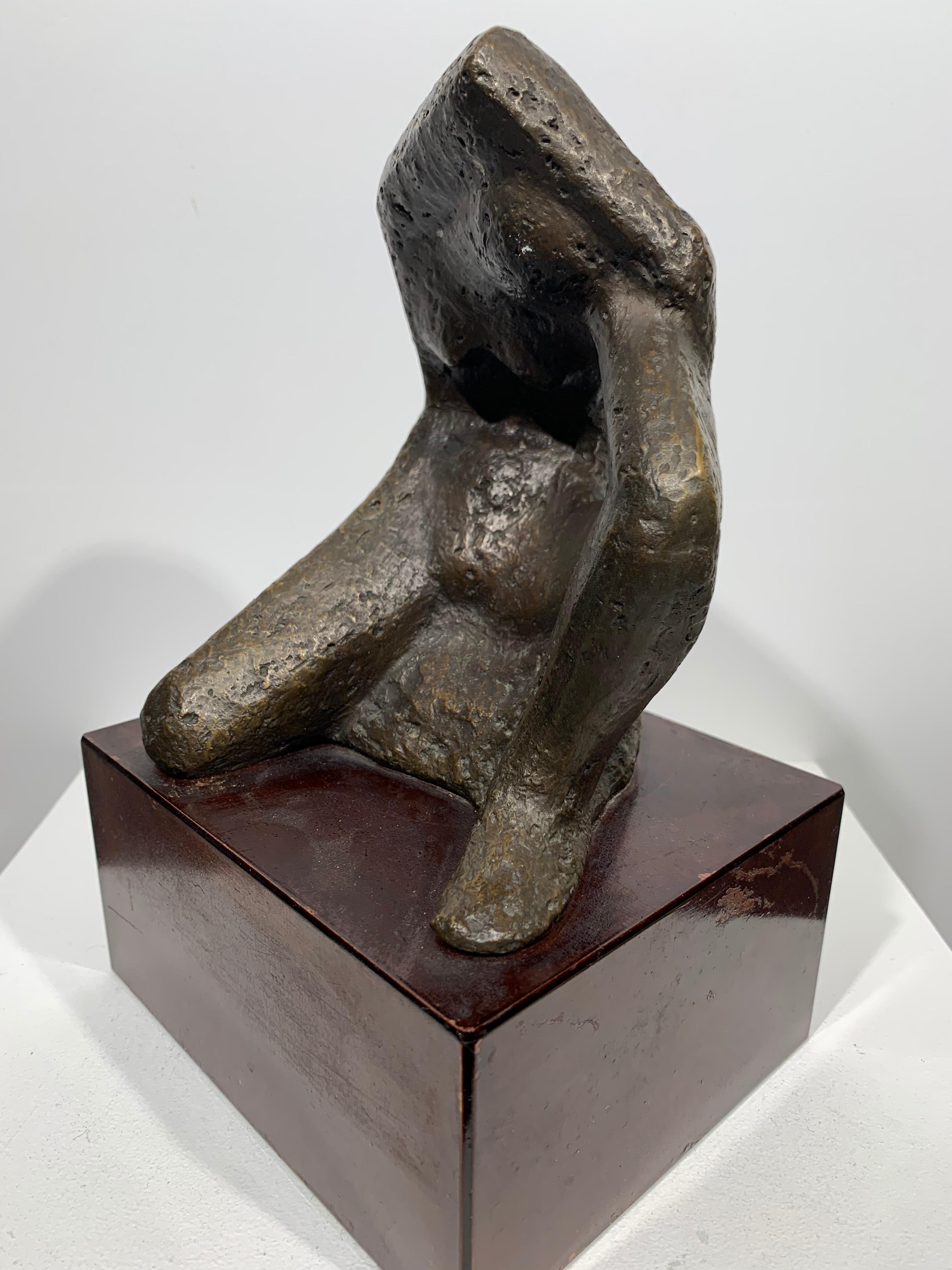 Female Figure (abstract woman bronze sculpture) 1