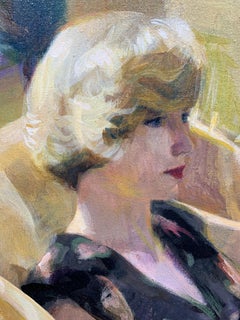 Interior with Woman (portrait)