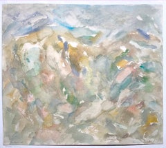 Vintage Russian Landscape (abstract painting)