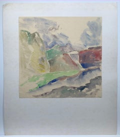 Russische Landschaft (abstraktes Gemälde)