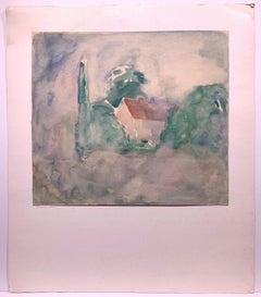 Russische Landschaft (abstraktes Gemälde)