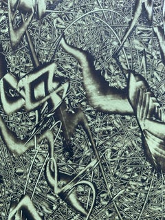 Untitled (ER 53) Abstract Expressionist Painting