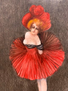 Showgirl (Chorus Girl drawing)