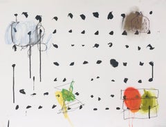 Abstract Drawing by artist Jane Booth "Rhythm and Form - Jun "