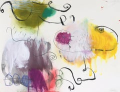 Abstract Drawing by artist Jane Booth "Rhythm and Form - Oehlen "