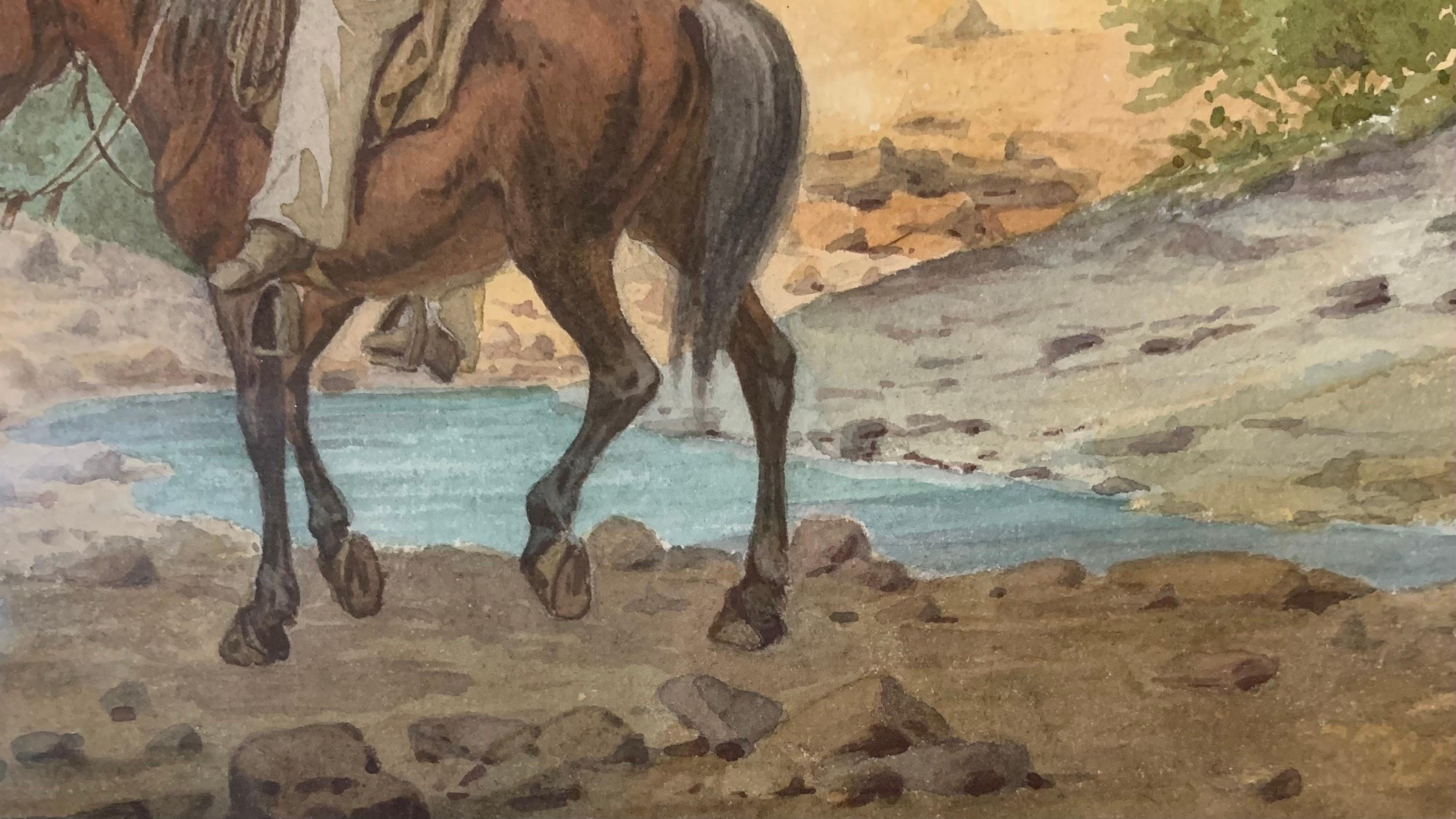 Garçon mexicain traversant à cheval un col de montagne près de Veracruz, milieu du XIXe siècle 10