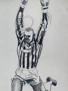 Juventus Player in Acrobatic Fall - UEFA Champions League 1995-96