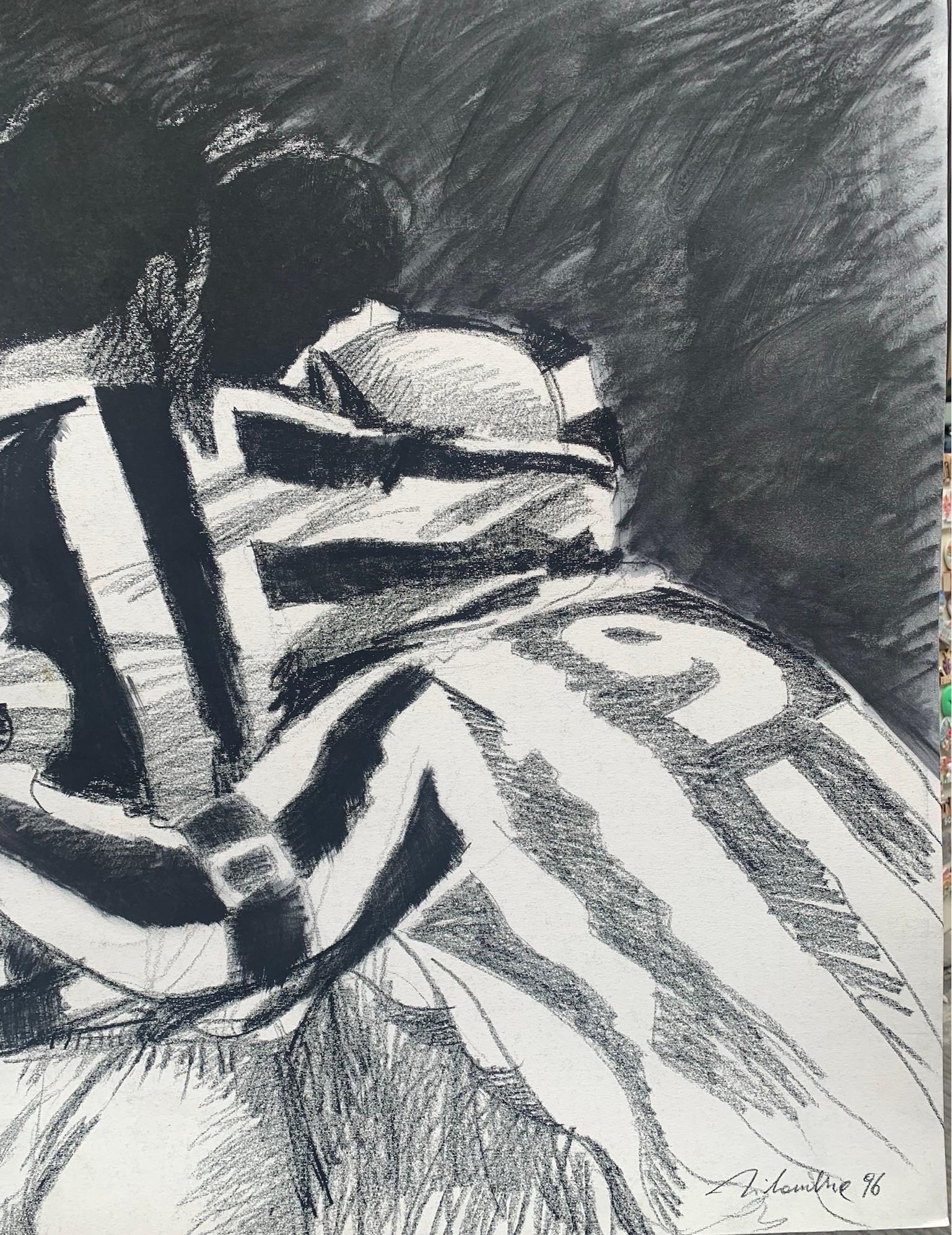 Juventus 1995-96 - L'étreinte de la victoire. UEFA. 1996 - Art de Marco Silombria 