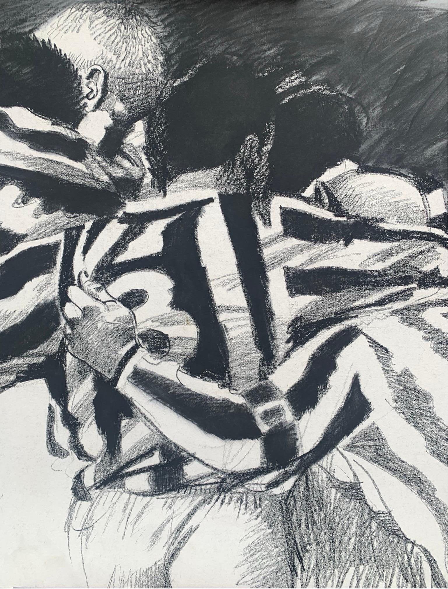 Juventus 1995-96 - L'étreinte de la victoire. UEFA. 1996 - Pop Art Art par Marco Silombria 