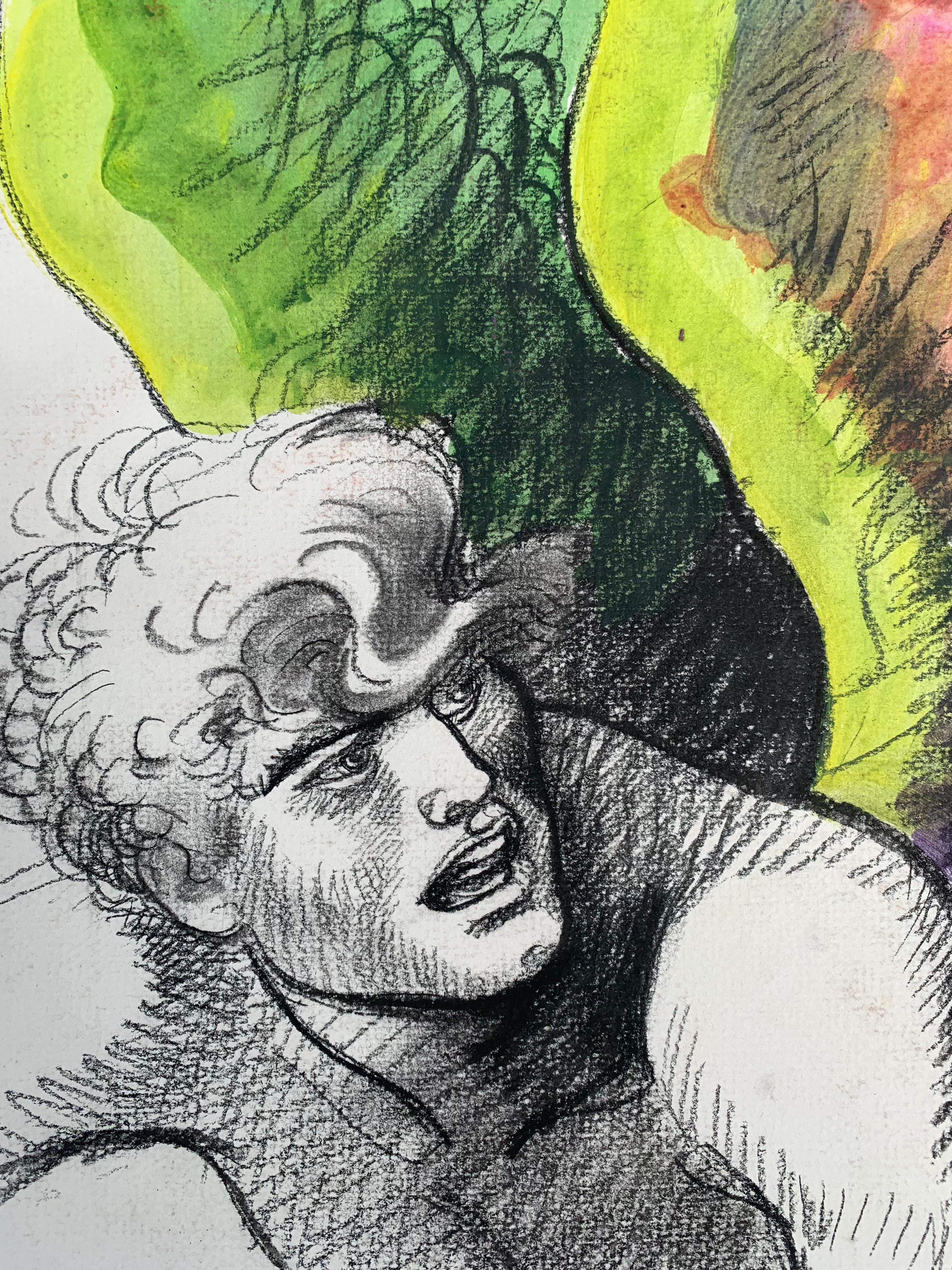 Rainbow Angel. Skizzen aus der Angelesque-Serie von Marco Silombria. Jahr 1986 8