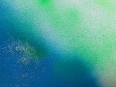 Schwimmer im Sprung mit dem Kätzchen von Marco Silombria. Italienische Pop-Art