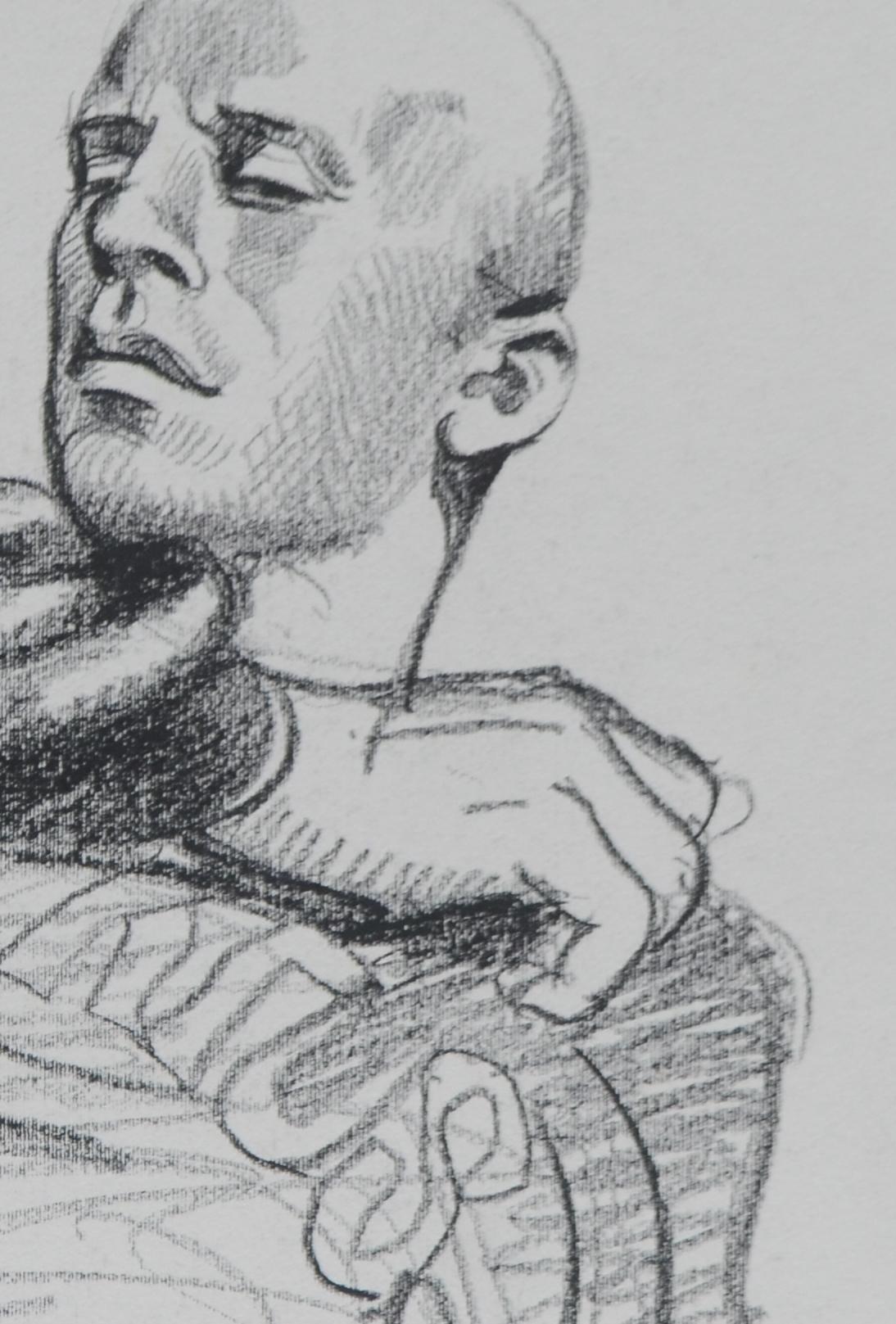 1996: Gianluca Vialli - Juventus-Kapitän in Ruhe. (Pop-Art), Art, von Marco Silombria 