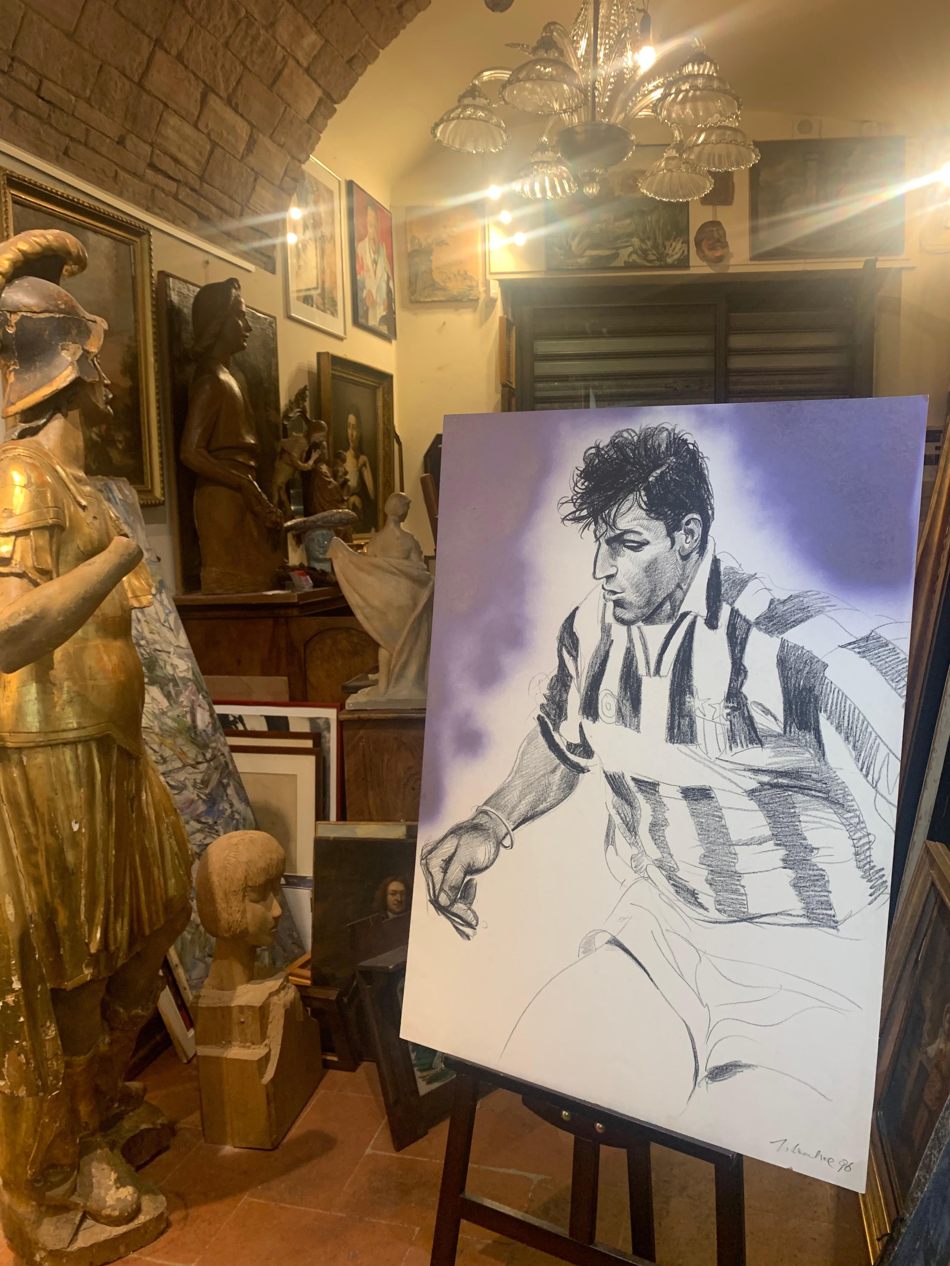 Juventus - Alessandro del Piero. UEFA Champions League 1996, 101 x 72 cm en vente 6