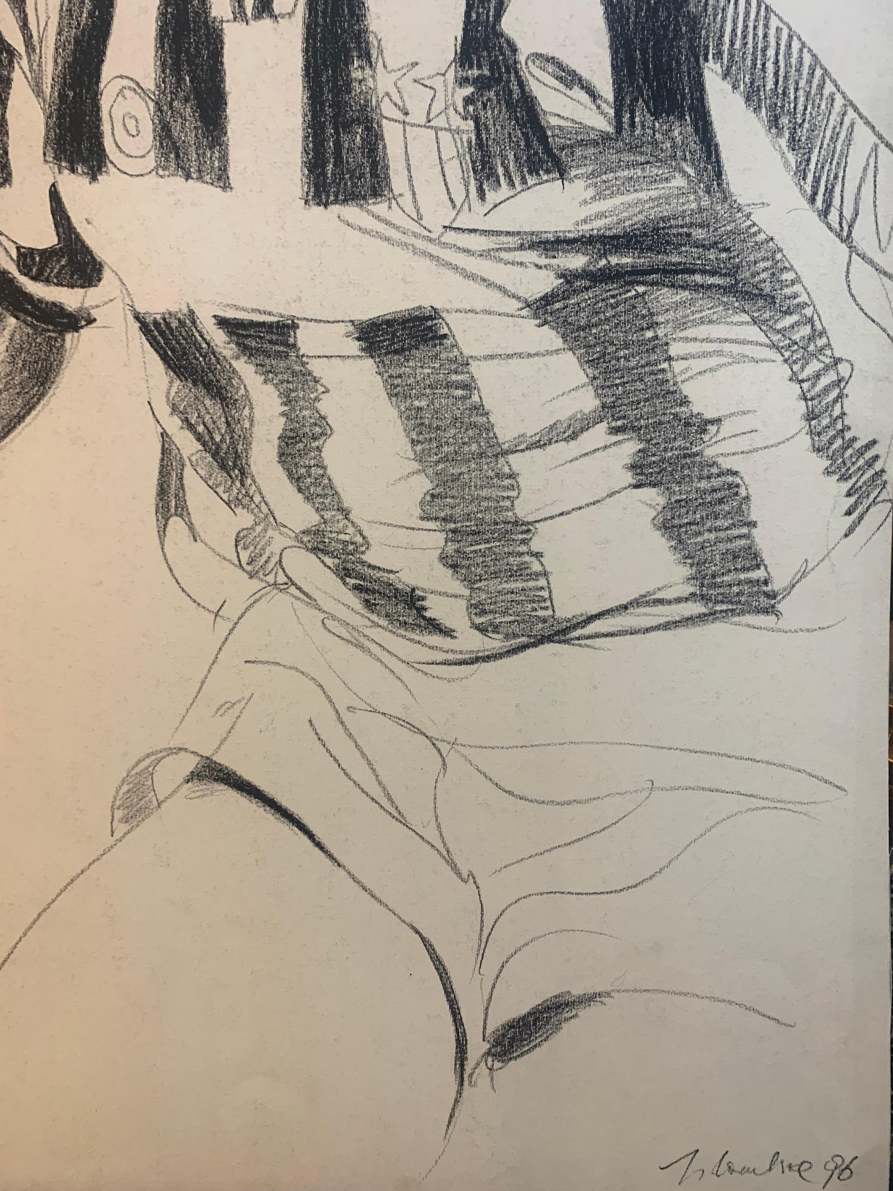 Juventus - Alessandro del Piero. UEFA Champions League 1996, 101 x 72 cm en vente 1