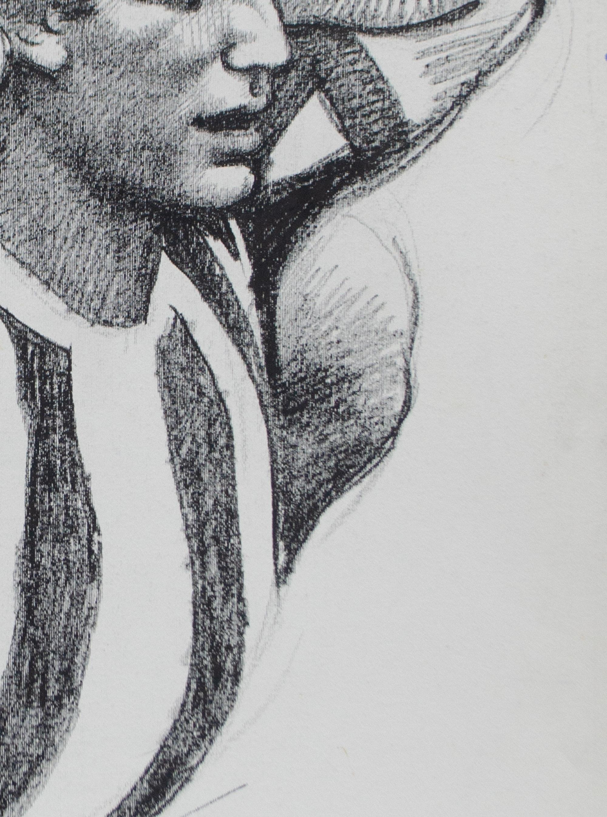 Juventus 1995-96 – Stretching Before the Match. Drawing by Silombria, 1996. For Sale 8