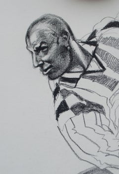 Juventus 1995-96 - He Delivers the Pass. Drawing by Silombria, 1996