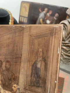 Victorian English Watercolour, Historical Scene (King Lear?)  by Cattermole