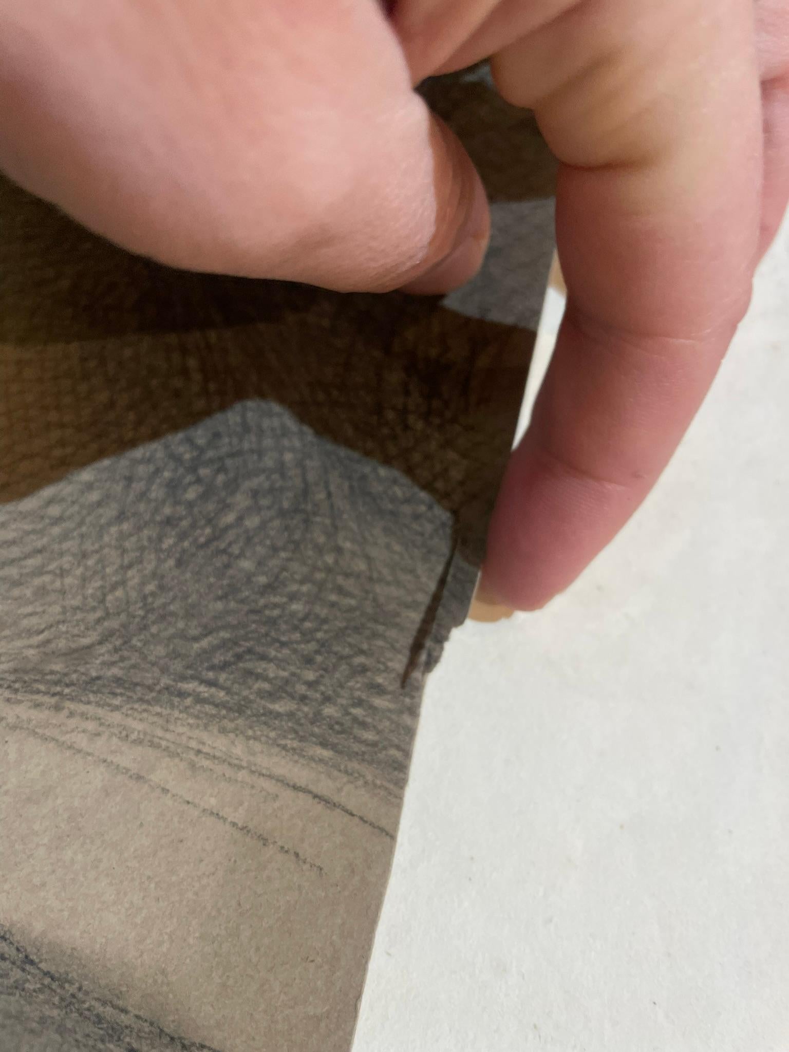 Estudio académico según el David de Miguel Ángel, Escuela Toscana, 51 × 43 cm en venta 2