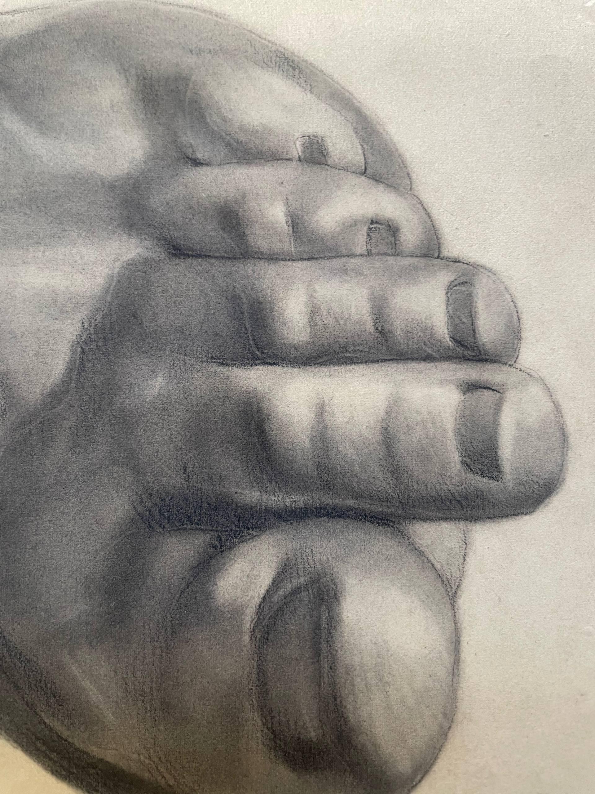 Academic Study of Two Feet from Antique Plaster Models, c. 1850 For Sale 2