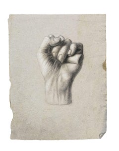 Academic Study of a Clenched Hand, Tuscany, mid-19th cent.