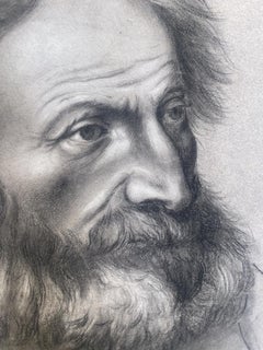 Dessin d'un homme du Risorgimento italien, École italienne, milieu du XIXe siècle