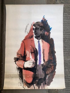 Poster Sketch for fashion advertising for FACIS, Italian Pret-a-Porter company.