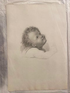 The Head of a Little Angel, Academic Study, Florentine School, Late 18th