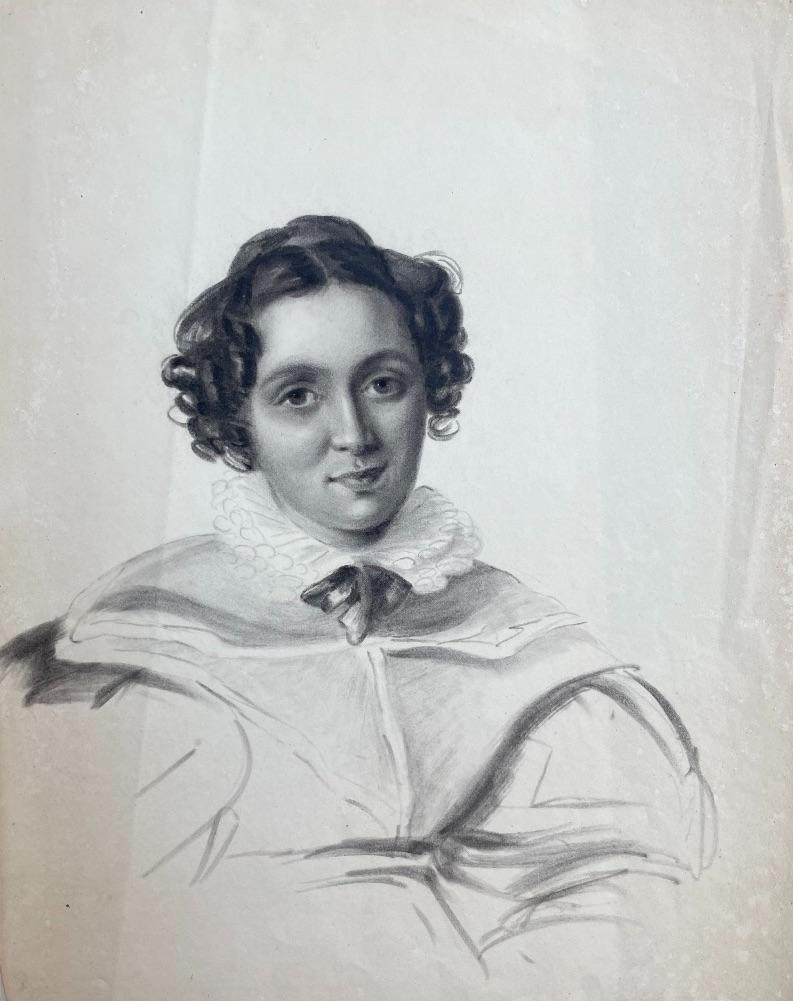 Portrait of a Woman with a Double-Ruffled Collar, circa 1830–1840