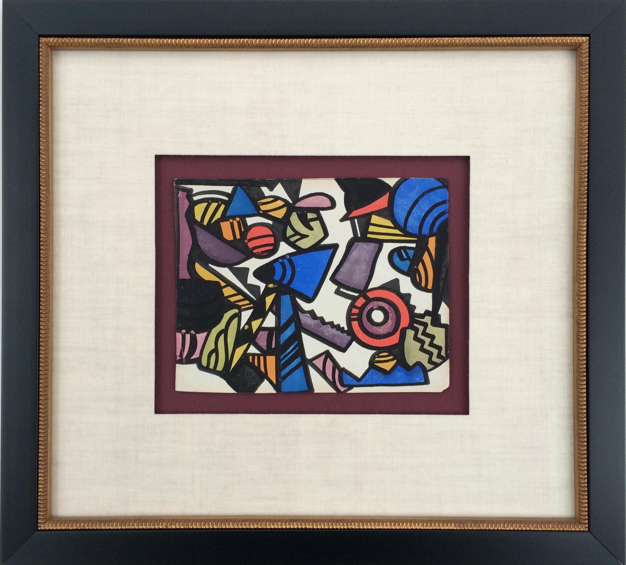 Jay Van Everen was a pioneering early American abstractionist known for his affiliation with the Synchromists. His abstract color studies would take him to the forefront of the American avant-garde. The artist created a custom set of hand-made