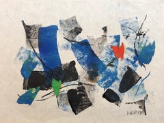 Untitled-005 tecnica mista su carta di John von Wichts