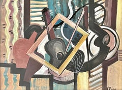 Abstract Still Life by Evelyn Mills Cory