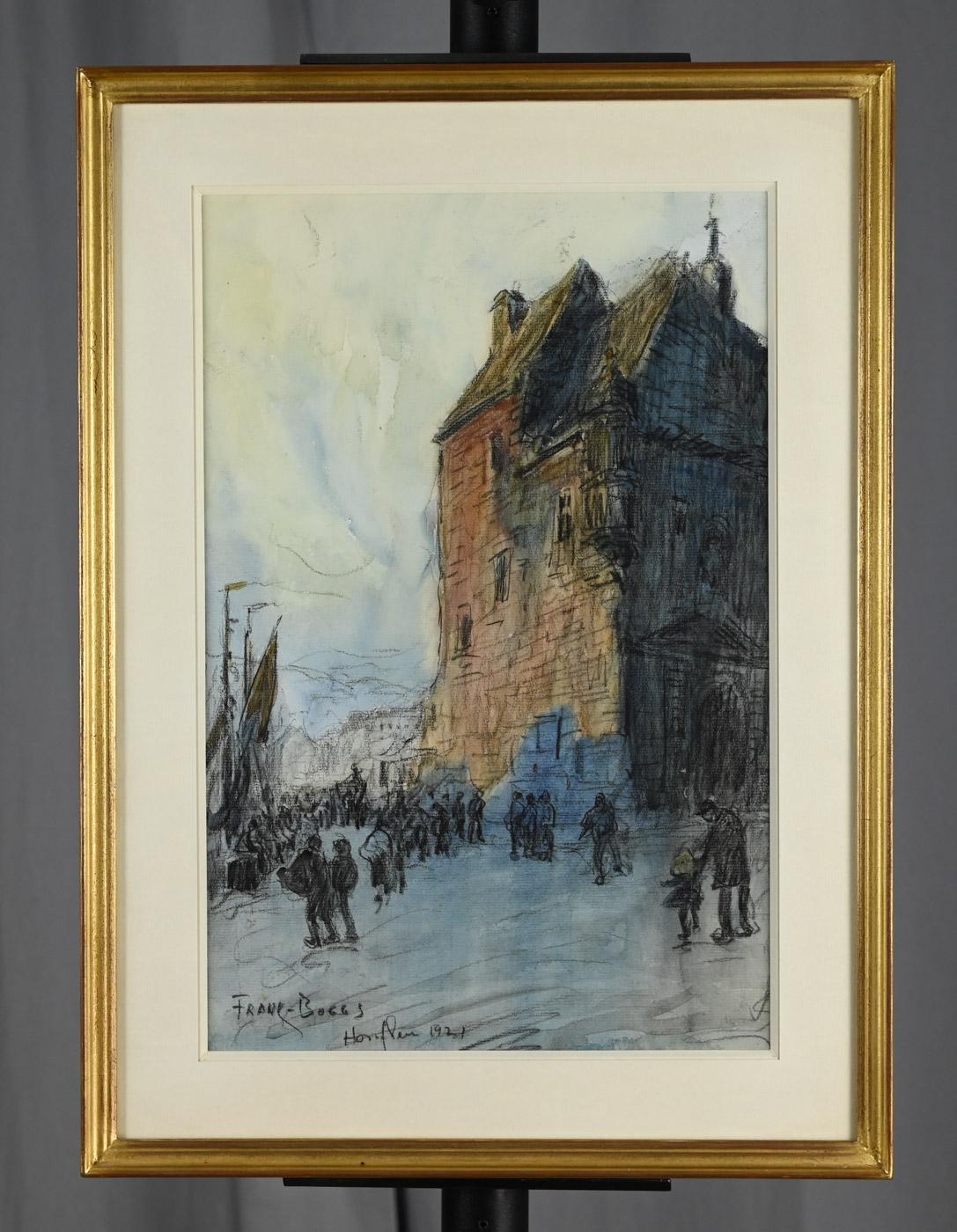 Honfleur - Art di Frank Myers Boggs