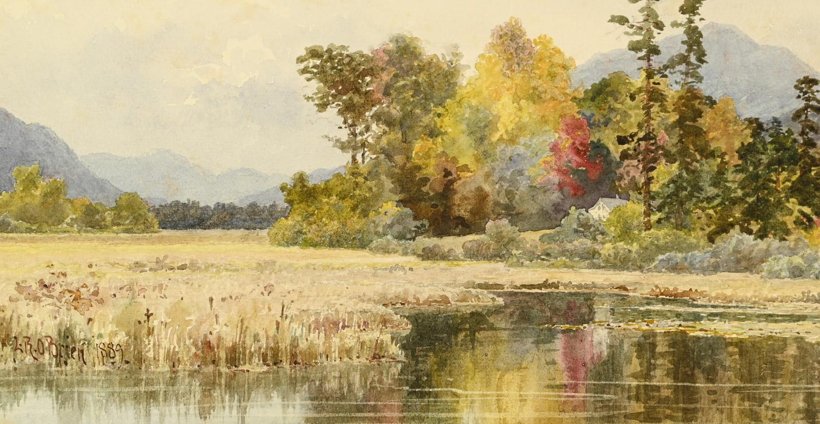 País canadiense, 1889 - Art de Lucius Richard O'brien